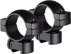 TRUGLO RINGS 1" MEDIUM MATTE - RIMFIRE/AIRGUN 3/8" W/4 SCREWS