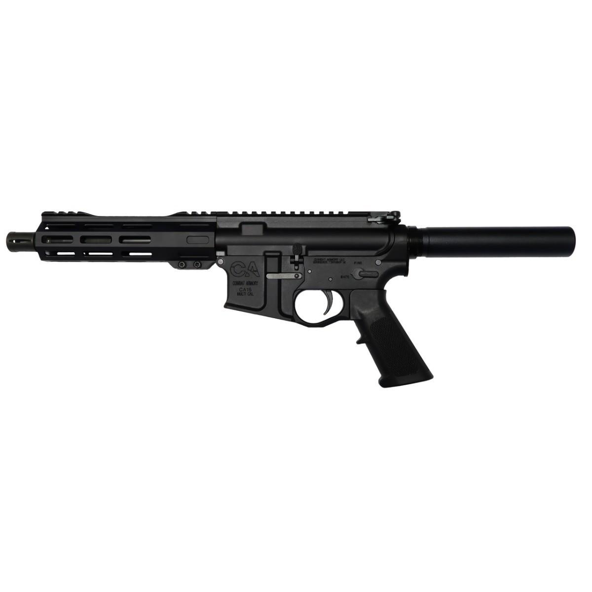 Combat Armory CA-15 Pistol 300 Blackout 10rd Magazine (1) 7.5" Barrel 7'' Slim Pic M-LOK Rail