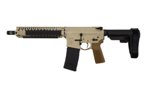 DANIEL DEFENSE MK18 ELITE 300BLK PISTOL 10.3" FDE SB TACTICAL BRACE 1-30RD MAG